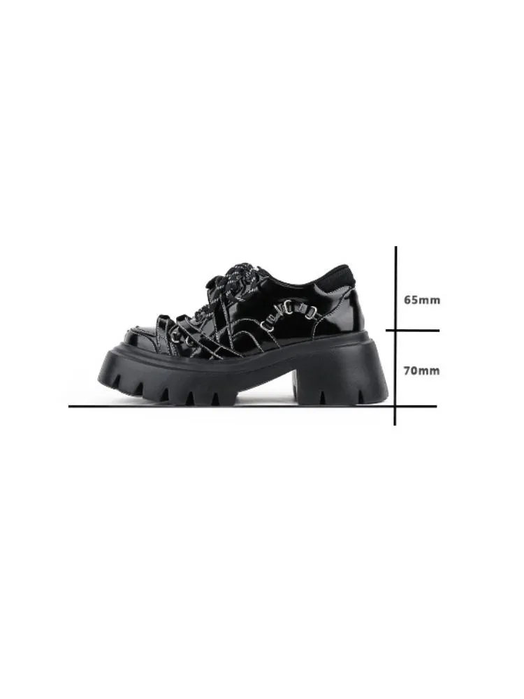 Studded belt platform shoes【s0000002126】