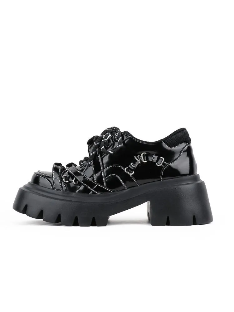 Studded belt platform shoes【s0000002126】