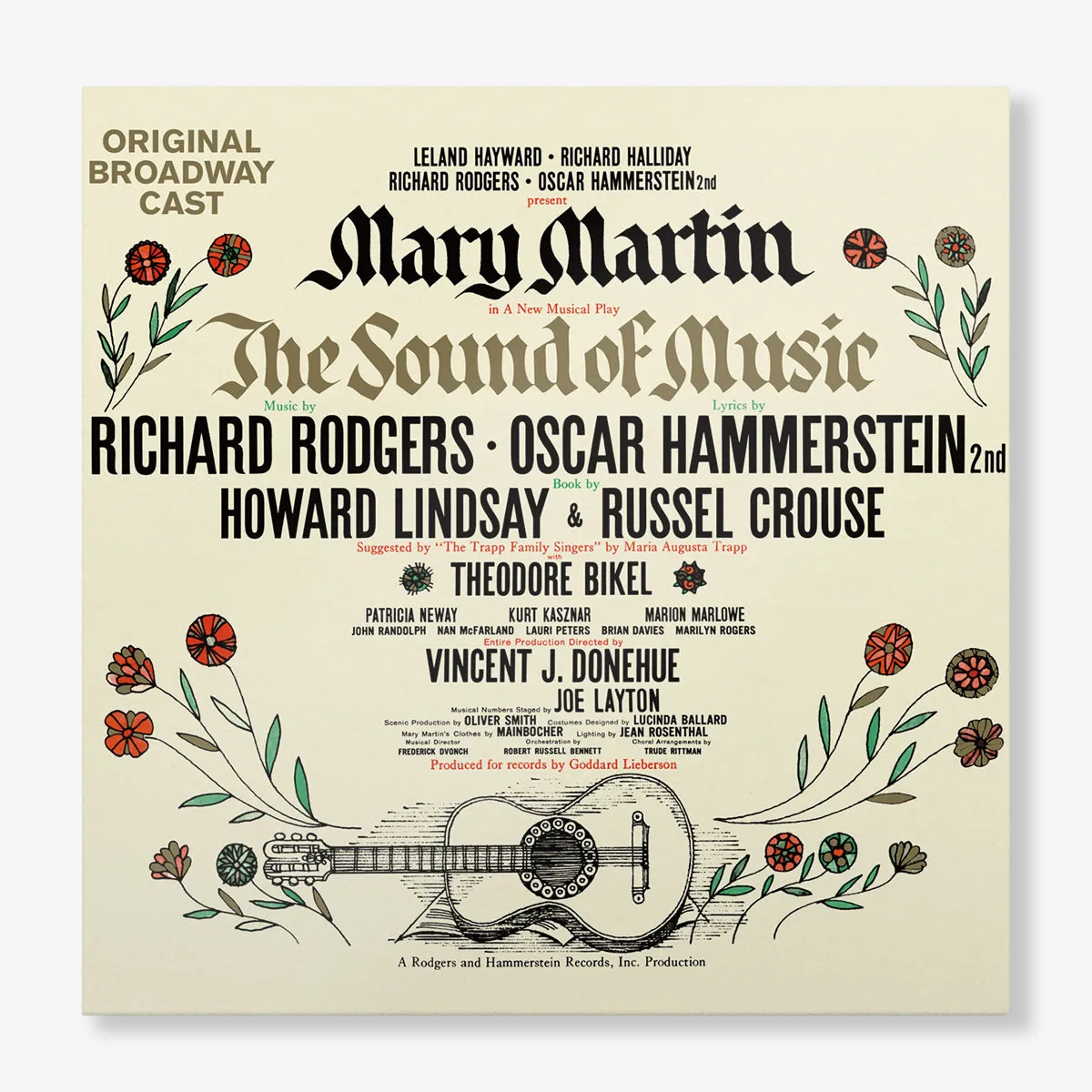 The Sound of Music: Original Broadway Cast Recording (180g 2-LP)