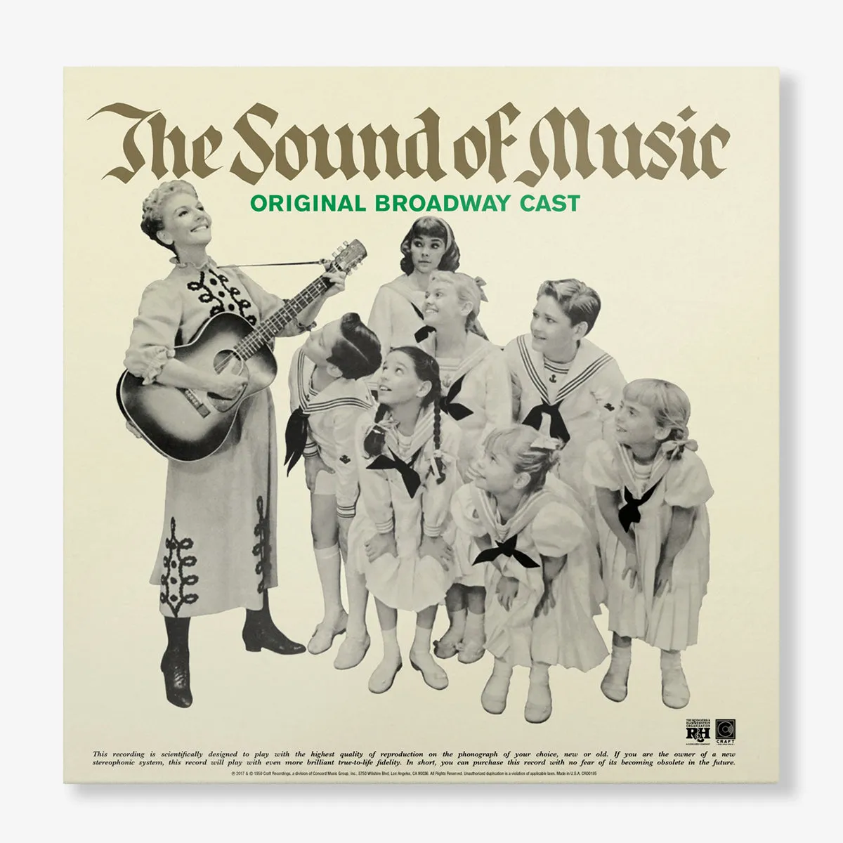The Sound of Music: Original Broadway Cast Recording (180g 2-LP)