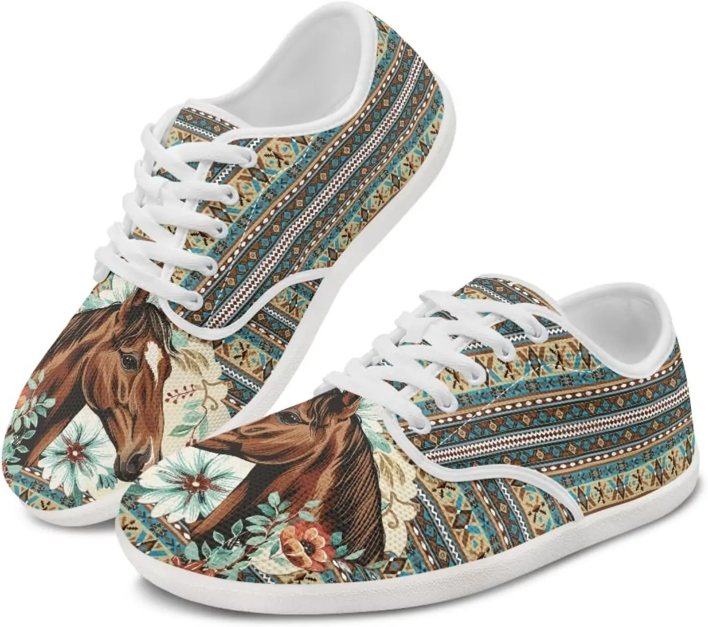 Women's Work Shoes Casual Skate Shoes Lace-Up Running Sneakers Basketball Driving Walking Shoes